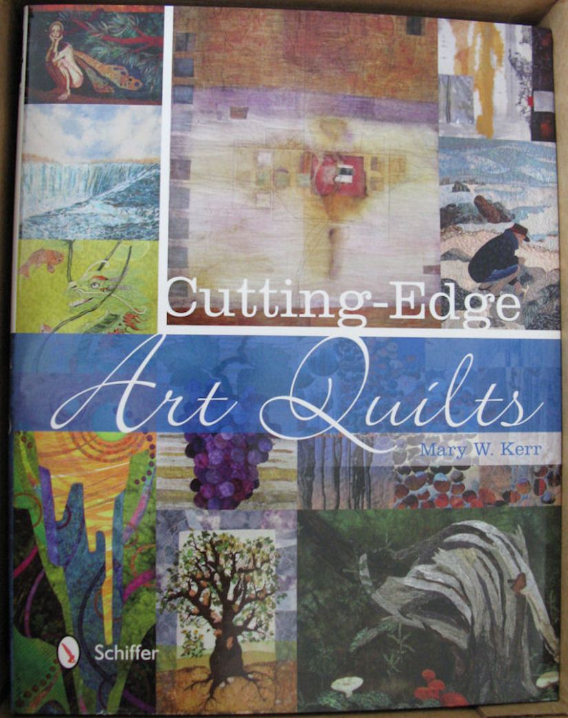 Teri Lucas cutting edge art quilts front cover cropped