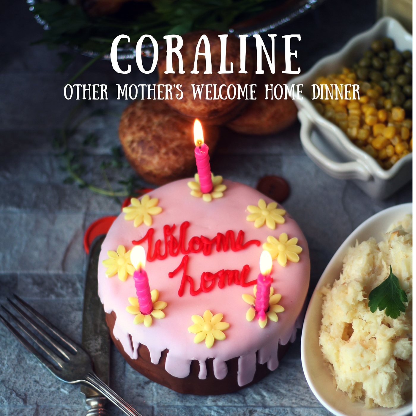 Coraline: Other Mother's Welcome Home Dinner Menu Recipe