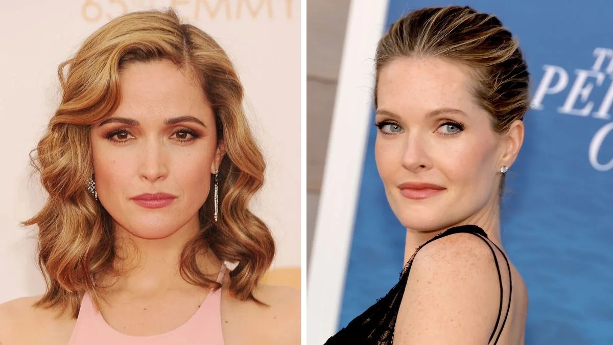 Rose Byrne and Meghann Fahy (Getty Images, photo courtesy of NBC)