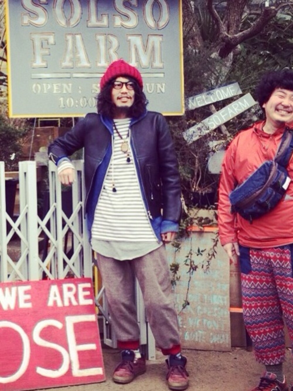 nonakaさんの「BONDING LEATHER SINGLE RIDERS（SASQUATCHfabrix.）」を使ったコーディネートの1枚目の写真