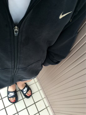 「NIKE(ナイキ)のアイテム(その他)」を使った、Miuさん(レディース・150cm)の秋コーディネート
