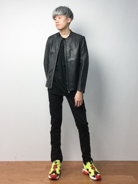 まっこいさん(メンズ・176cm)の春コーディネート