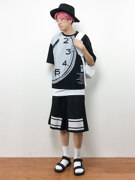まっこいさん(メンズ・176cm)の夏コーディネート