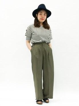 ぽんさん(レディース・158cm)の夏コーディネート