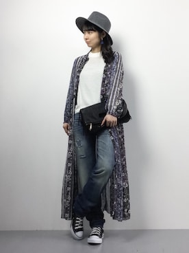 sayaさん(レディース・163cm)の冬コーディネート