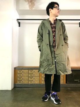 「NIKE(ナイキ)のアイテム」を使った、JIMAさん(メンズ・170cm・30代)の秋コーディネート