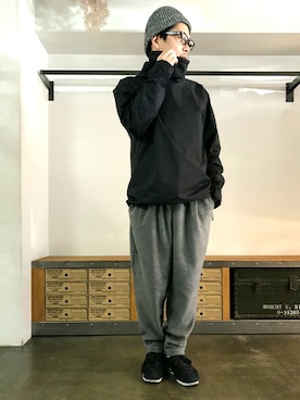「NIKE(ナイキ)のアイテム」を使った、JIMAさん(メンズ・170cm・30代)の秋コーディネート