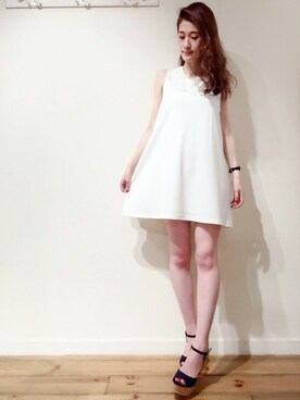 dazzlin SHOP STAFFさん(レディース・160cm)の夏コーディネート