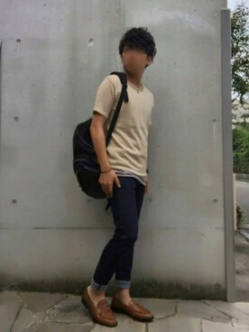 &you…引退しました。さん(メンズ・164cm)の夏コーディネート