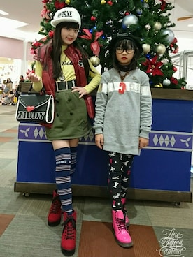 りこさん(キッズ・151cm)の冬コーディネート