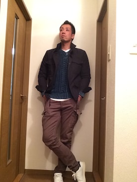 KZさん(メンズ・182cm)の冬コーディネート