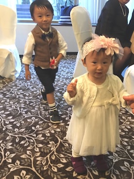 rintamoetさんの「SHIPS KIDS:ドット 蝶ネクタイ（SHIPS | シップス）」を使ったコーディネート
