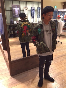 「NIKE(ナイキ)のアイテム(スニーカー)」を使った、_hszmさん(メンズ・168cm・30代)の夏コーディネート