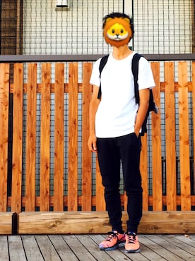 「NIKE(ナイキ)のアイテム(スラックス)」を使った、takaさん(メンズ・172cm)の夏コーディネート