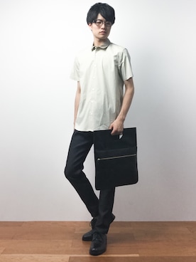 武井一輝さん(メンズ・172cm)の夏コーディネート
