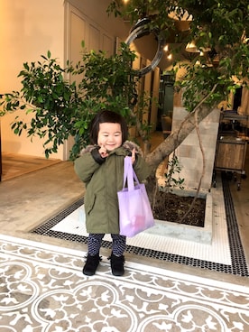 陽花さん(キッズ・80cm)の春コーディネート