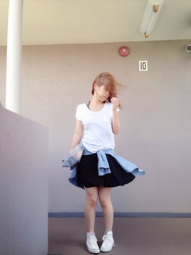 稲田美紀さん(レディース・165cm)の夏コーディネート