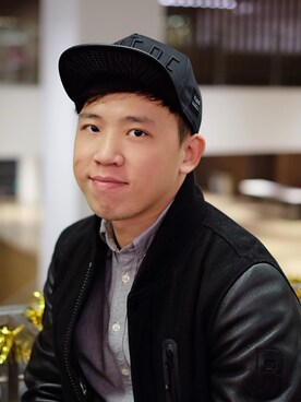「NIKE(ナイキ)のアイテム(スタジャン)」を使った、TiansonXieさん(メンズ・171cm)の冬コーディネート