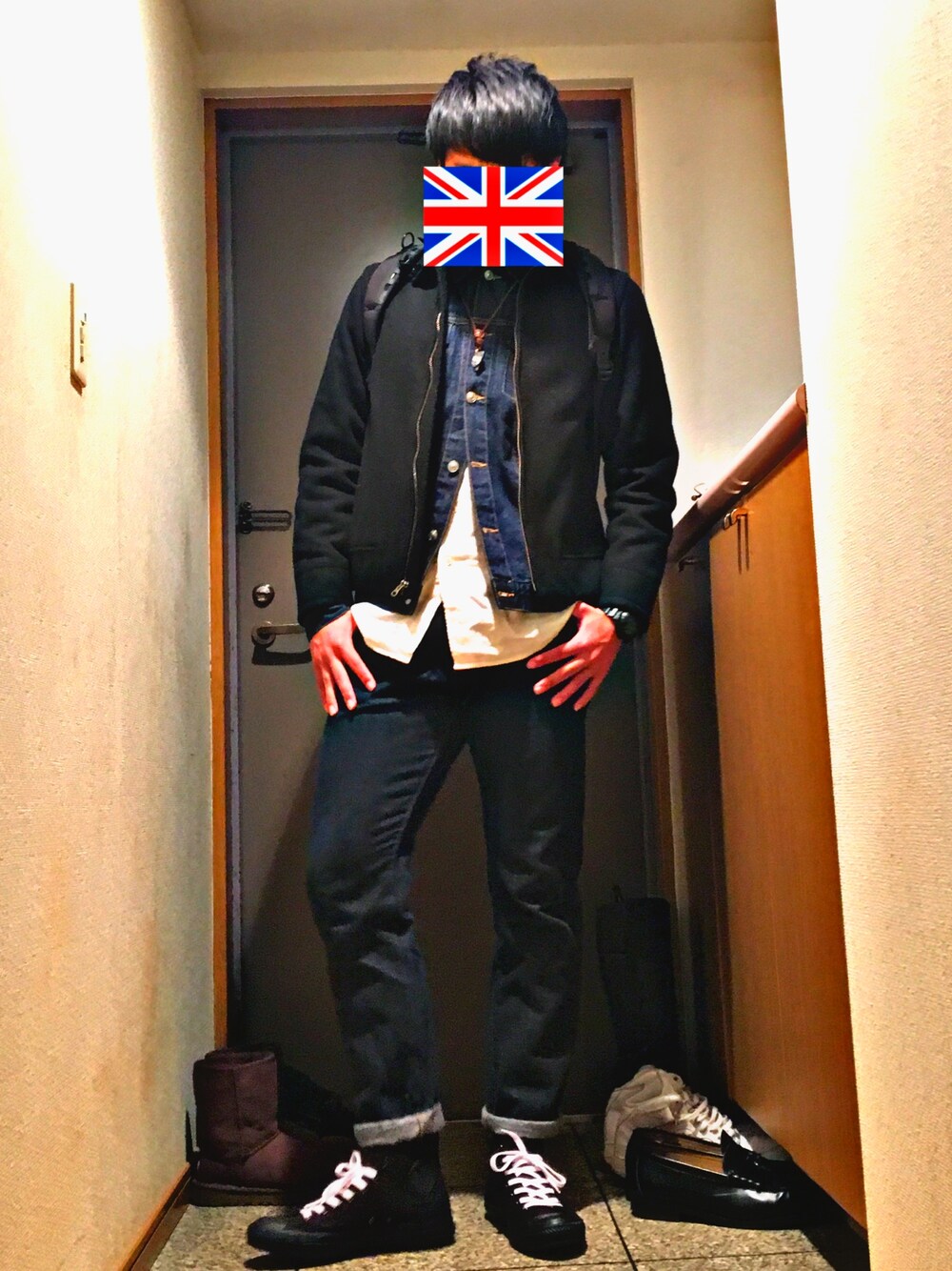 Noske.さんの「CONVERSE / CVS ALL STAR HI（CONVERSE）」を使ったコーディネートの1枚目の写真