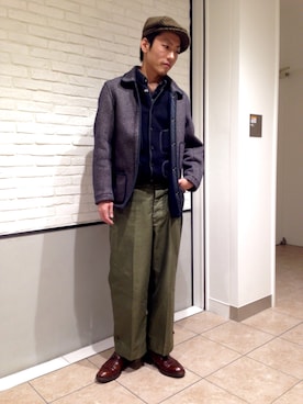 Yuji Yamaguchiさんの（Paraboot | パラブーツ）を使ったコーディネート