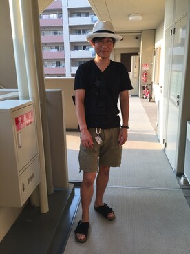 「NIKE(ナイキ)のアイテム(腕時計)」を使った、K3N5K3さん(メンズ・175cm・40代)の夏コーディネート