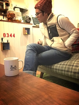 「Denim & Supply Ralph Lauren(デニムアンドサプライラルフローレン)のアイテム(帽子)」を使った、Mt.0344さん(メンズ・170cm)の冬コーディネート
