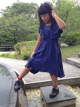 Rieruさん(キッズ・135cm)の夏コーディネート