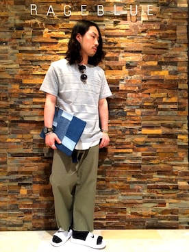 「NIKE(ナイキ)のアイテム(レッグウェア)」を使った、しょうへいさん(メンズ・166cm)の春コーディネート