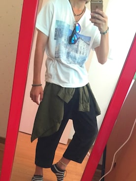 かずきさん(メンズ・162cm)の夏コーディネート
