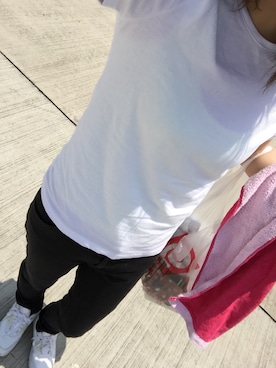 「NIKE(ナイキ)のアイテム(財布/小物)」を使った、コウゲさん(レディース・162cm)の夏コーディネート