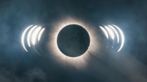 Lone star eclipse