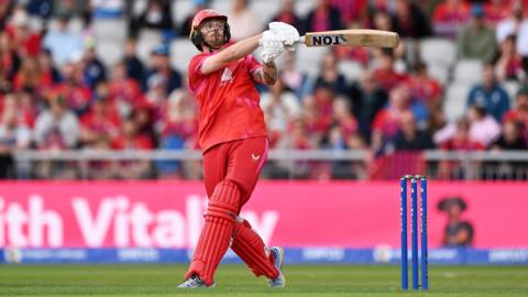 Phil Salt batting for Welsh Fire