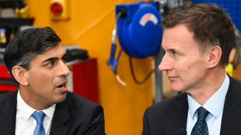 Prime Minister Rishi Sunak and Chancellor Jeremy Hunt