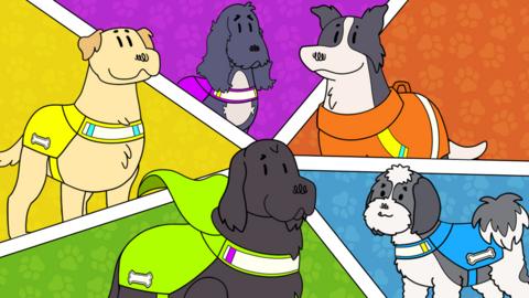 Play Dog Squad Mission Alert Game on CBeebies.