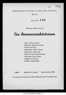 Ein Sommernachtstraum