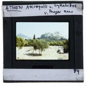 Athen. Lykabettus,Athen, Akropolis