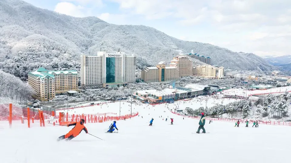 洪川大明SONO VIVALDIPARK滑雪度假村