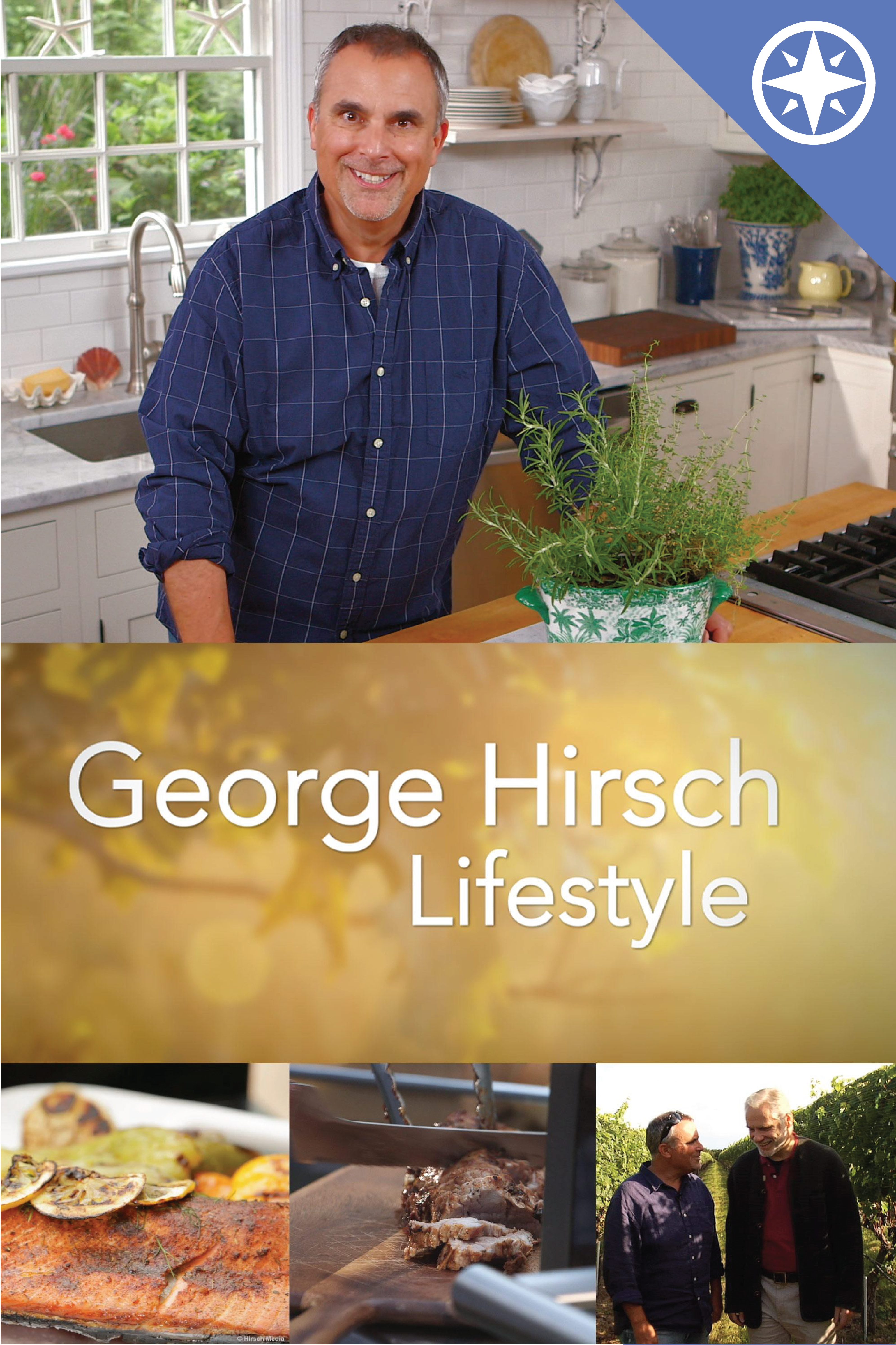 Chef and five-time author George Hirsch shares his deep culinary knowledge and well-honed techniques for the home cook and better-living lifestyle enthusiast. In every episode, George invites viewers into his Hamptons home kitchen, where he cooks, bakes and grills his favorite dishes. George visits local farmers, brewers, vintners and other artisans who practice sustainable living.<br><br>**Expires: 10/01/2028