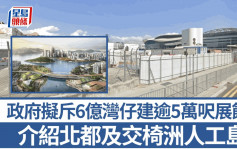 施政報告2024︱政府擬斥6億灣仔建展館介紹北都及交椅洲人工島  料2027年落成