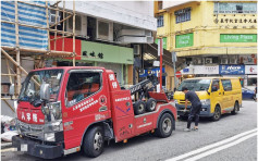 警新界北反違泊 兩日發3530張牛肉乾拖走5車