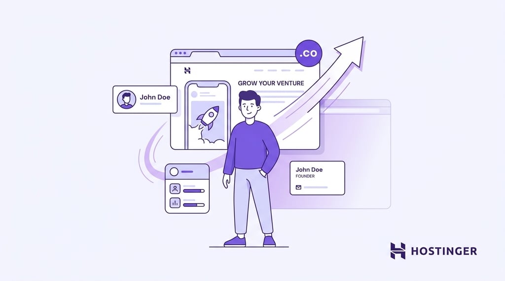 Domain name alternatives: .co extension