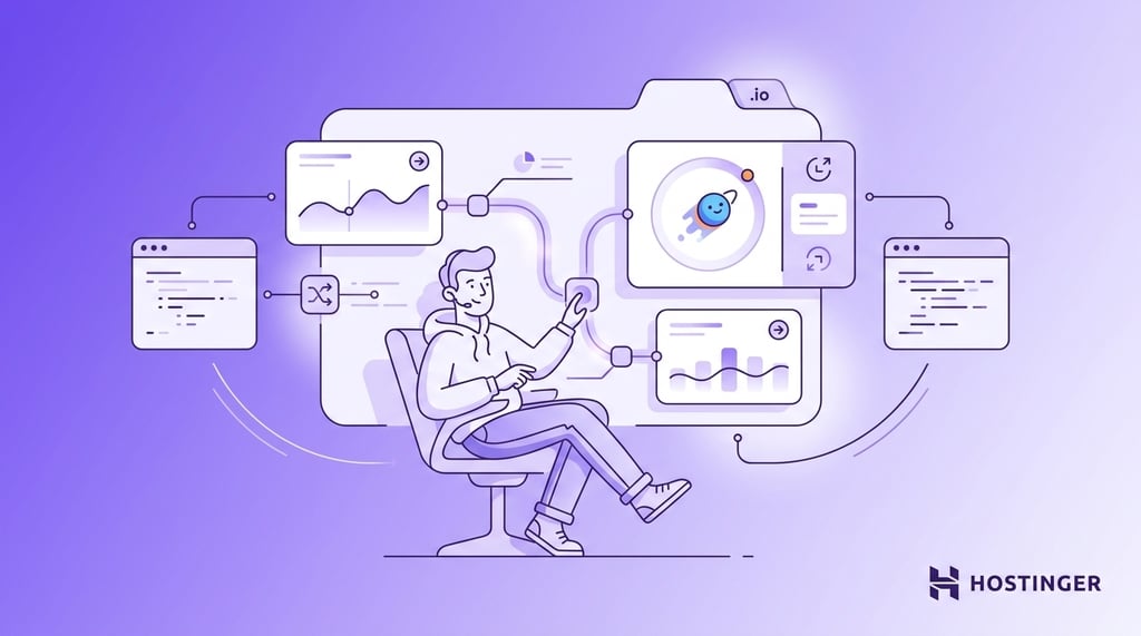 Domain name alternatives: .io extension