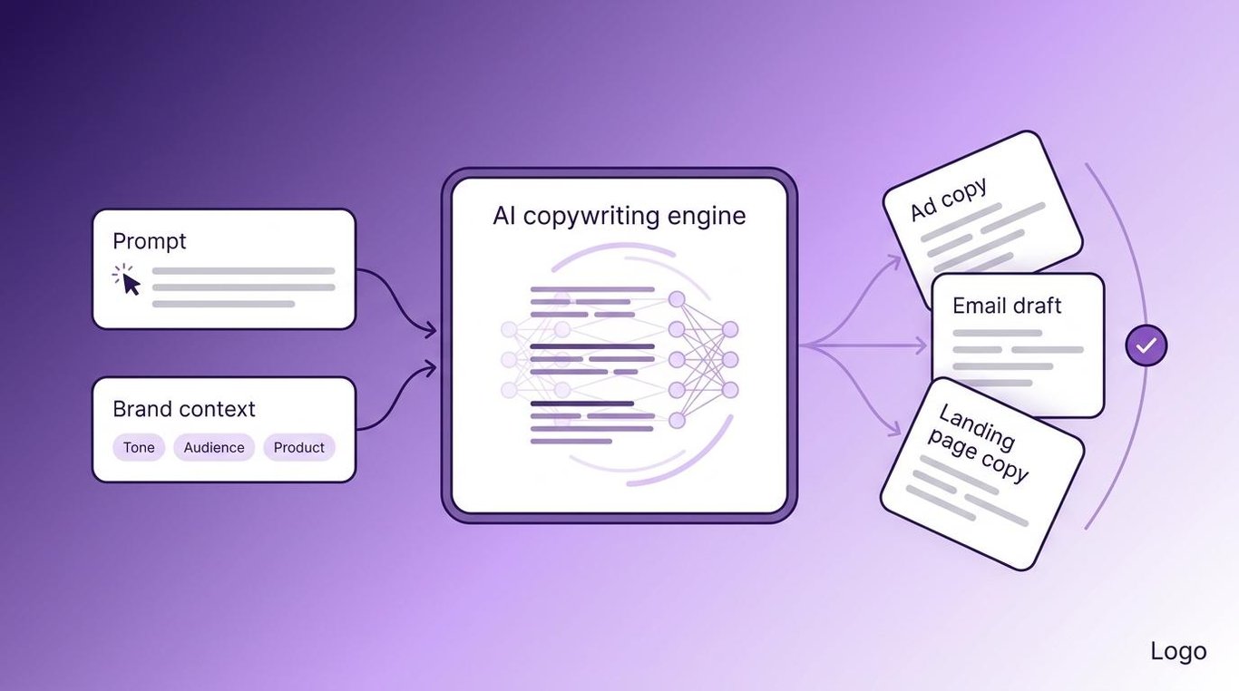 What is AI copywriting - visual illustration