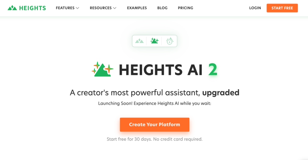 Heights AI-Homepage