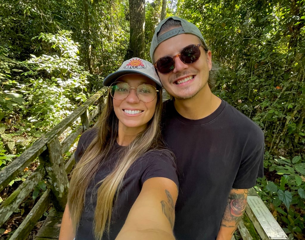 Oliver and Carae, the people behind Girl on a Zebra