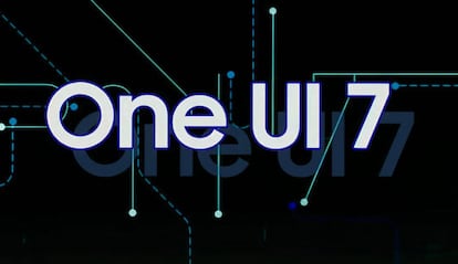 Logotipo de One UI 7 con fondo