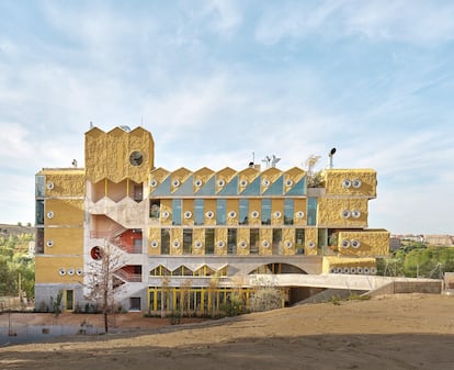 Colegio Reggio, obra de Andrés Jaque, en El Encinar de los Reyes (Madrid).