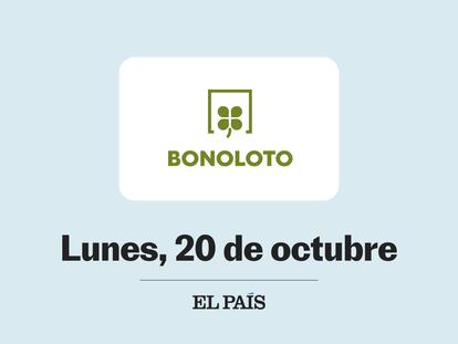 Sorteo de la Bonoloto lunes 20 octubre 2025