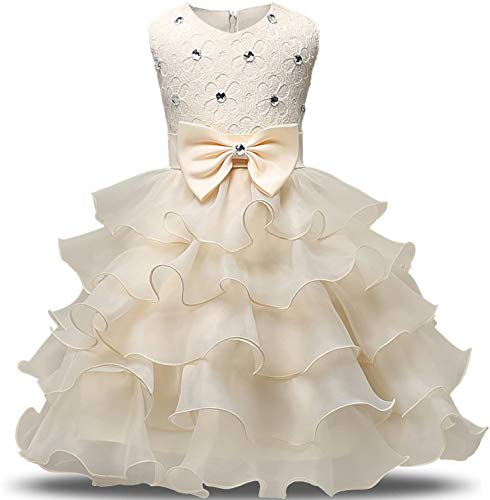 Jurk Meisjes Verjaardag Outfit Mouwloos Tutu Prinses Jurken Bruiloft Partij Bruidsmeisjes Gelaagde Tule Jurken