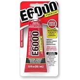 E6000 Premium Industrial Strength Contact Adhesive - Permanent, Waterproof, Extreme Flexibility for Indoor/Outdoor Use - Safe